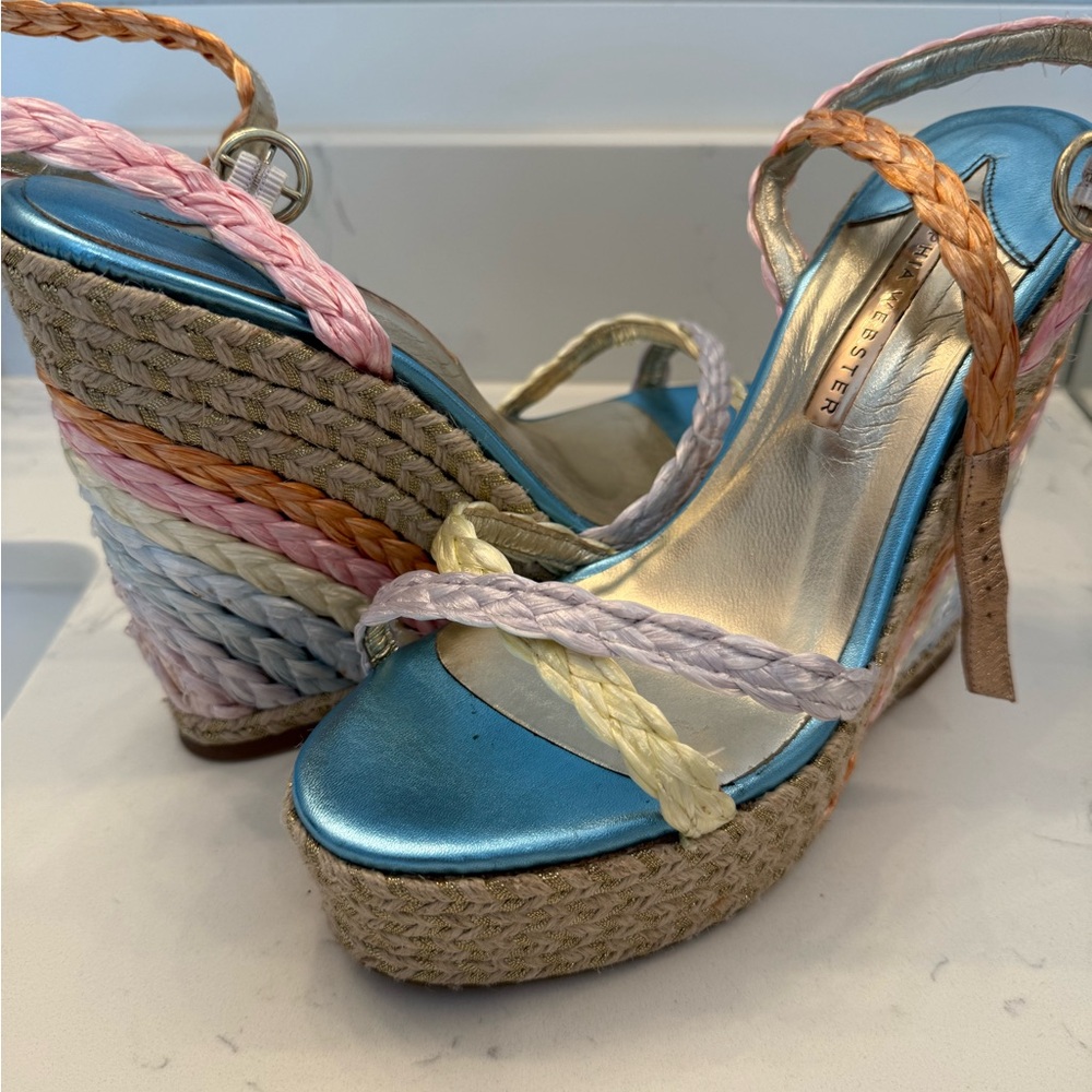 Sophia Webster Platform Wedges Sandals